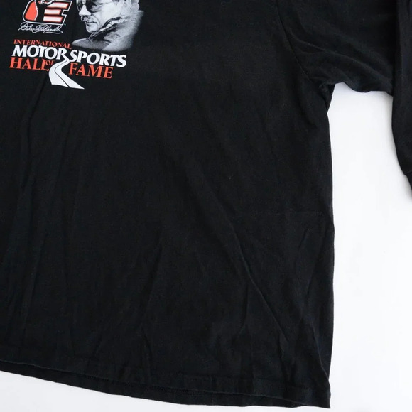 Vintage 90's Dale Earnhardt Sr. Winners Circle HOF Black Long Sleeve  Shirt 4XL - Picture 6 of 11